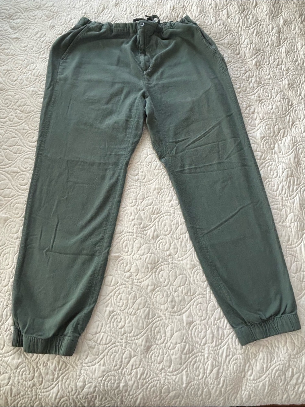 Mack Weldon Men's Forest Green Joggers